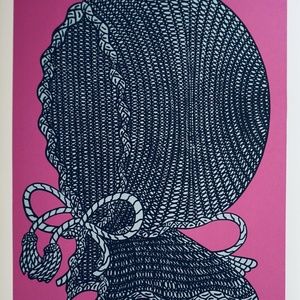 William Nelson Copley "CPLY" Baby Bonnet